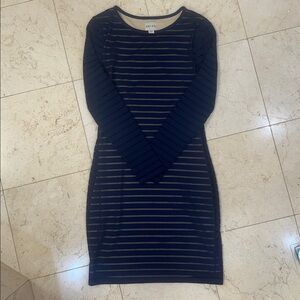 Reiss blue long sleeve dress size usa8